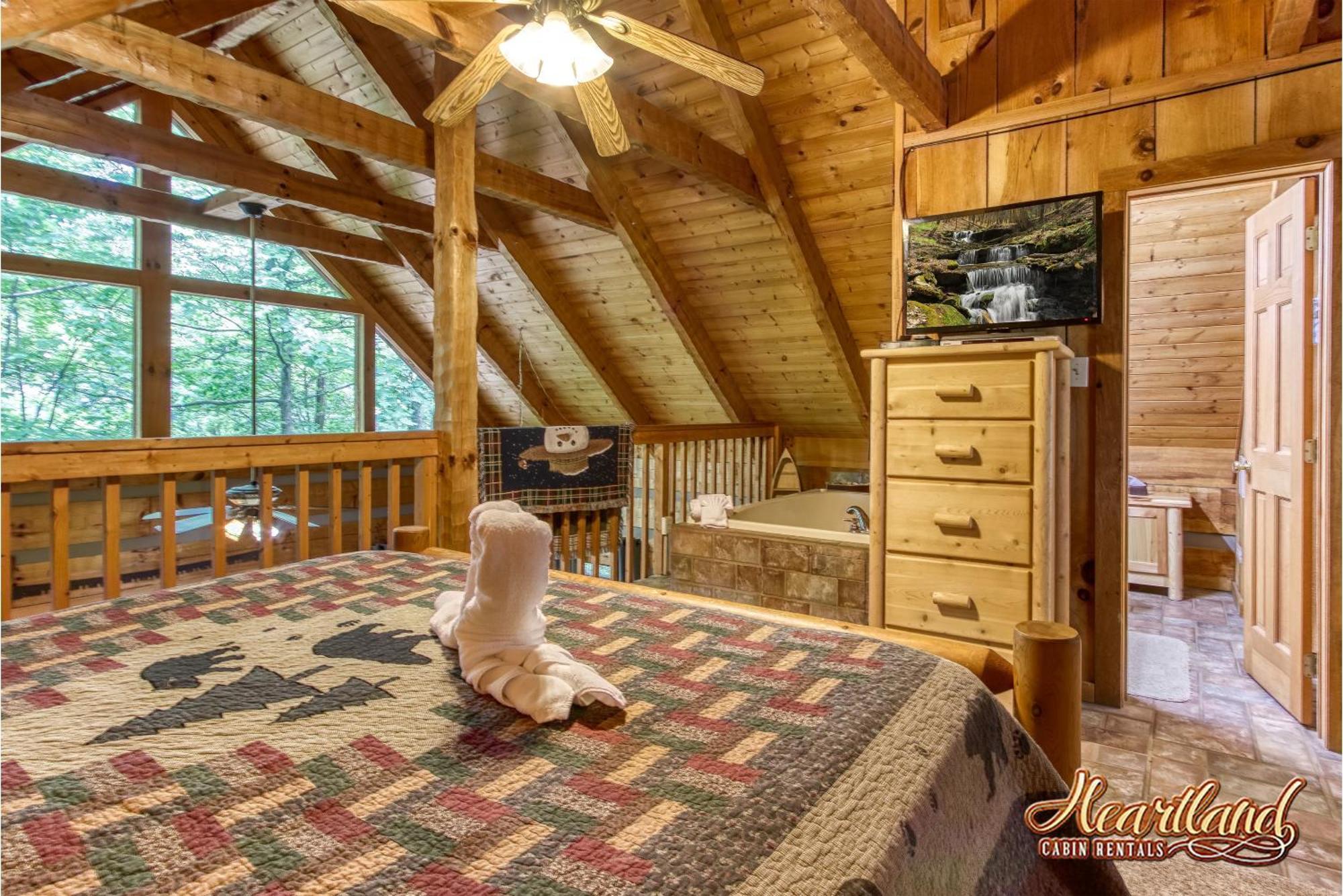 개틀린버그 Cozy Mountain Hideaway 빌라 객실 사진
